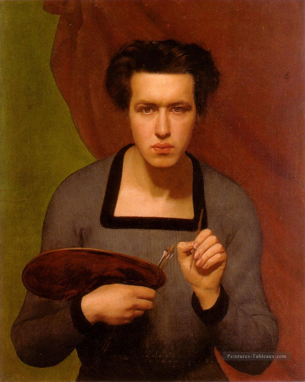 portrait de l artiste Anne François Louis Janmot Peintures à l'huile